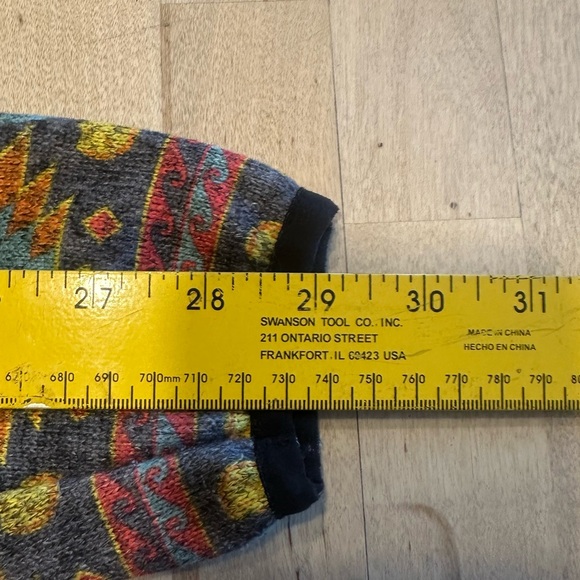 SIMPLY SOUTHERN Women's Southwestern Seahorse 1/4 Snap Jacket Size Large - Picture 10 of 11